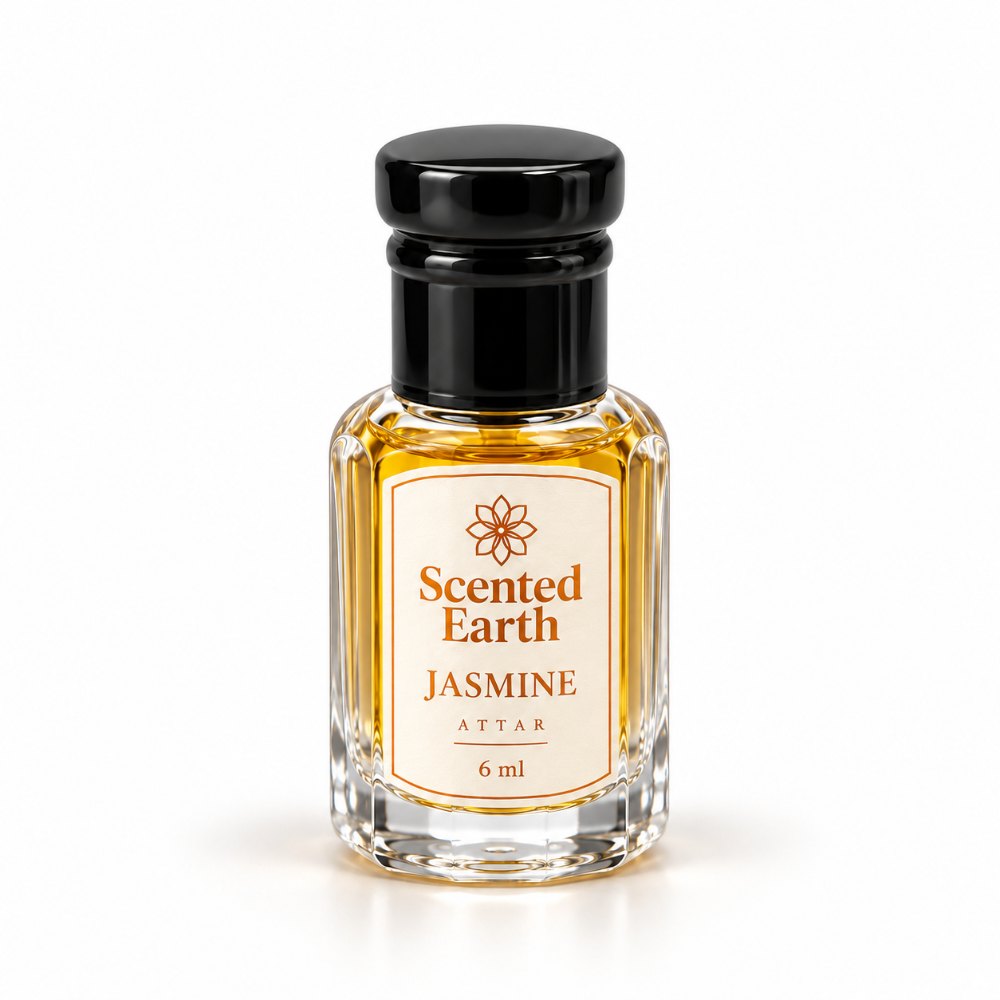 Scented Earth Jasmine Oil, 6 ml bottle