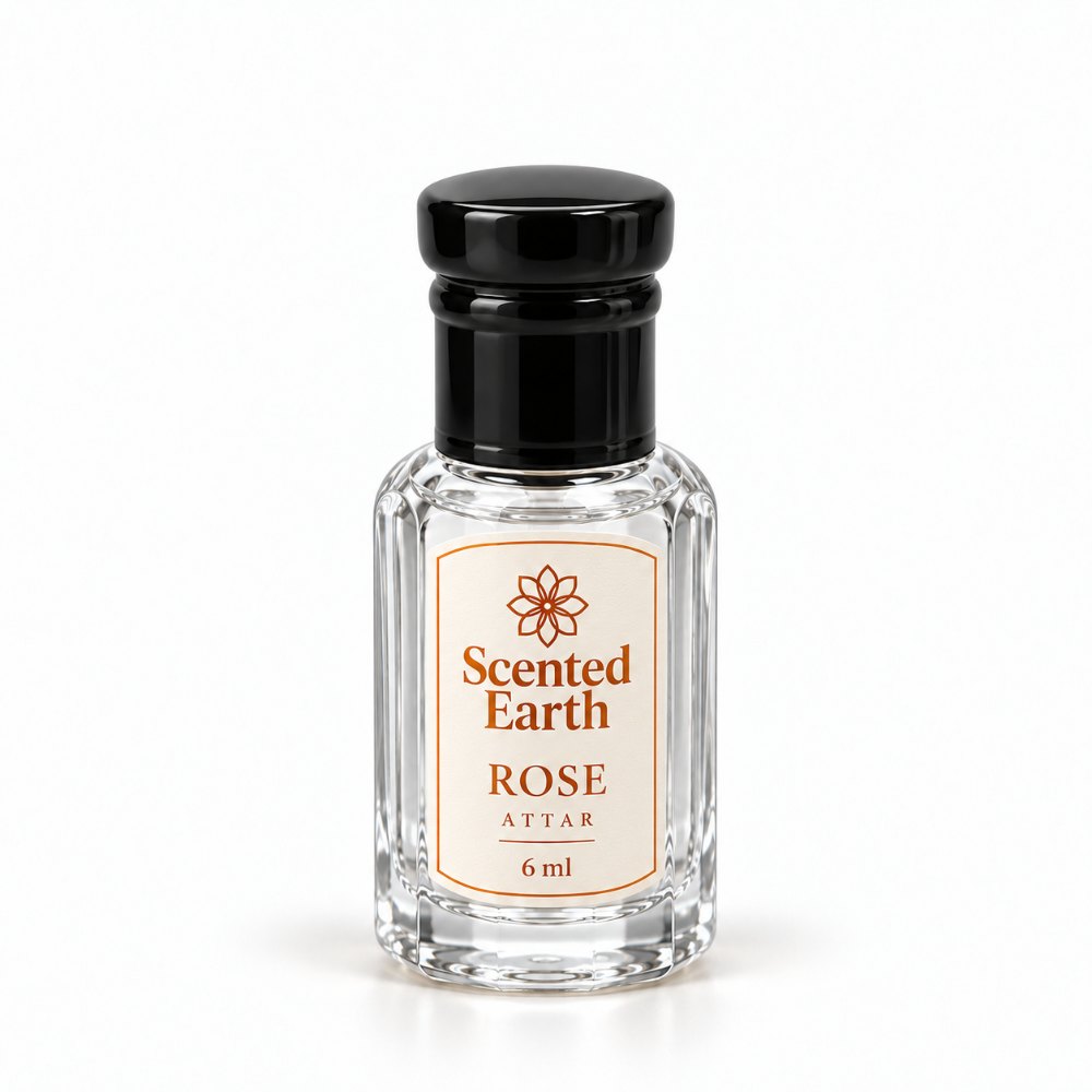 Scented Earth Rose Oil, 6 ml bottle